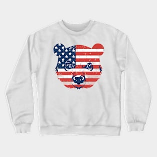 American grizzly bear Crewneck Sweatshirt